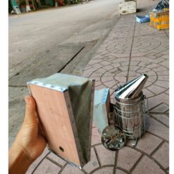 [Nhi VTO] Lá gió bình xịt ( hun, xông) khói làm ong- phụ kiện