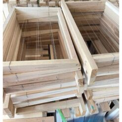 [Nhi VTO] 10 khung cầu ong nội đã căng dây kẽm