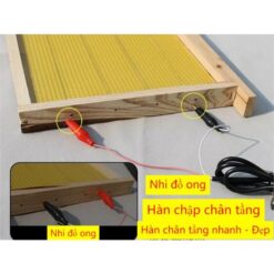 [Nhi VTO] Mỏ hàn tầng chân sáp nền adapter 220V tiện dụng