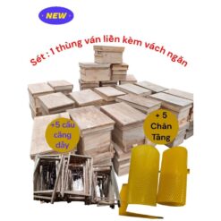 [Nhi VTO] Com bo 1 thùng +5 cầu căng dây +5 chân tầng ,Tặng kèm ván ngăn