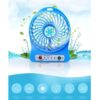 [Nhi VTO] Quạt sạc tích điện mini 3 tốc độ gió tặng kèm 1 pin + 1 dây cáp sạc giá rẻ, Quạt sạc, 3 chế độ mát