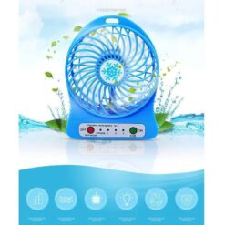 [Nhi VTO] Quạt sạc tích điện mini 3 tốc độ gió tặng kèm 1 pin + 1 dây cáp sạc giá rẻ, Quạt sạc, 3 chế độ mát